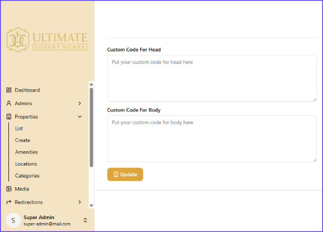 Real Estate Analytics Dashboard